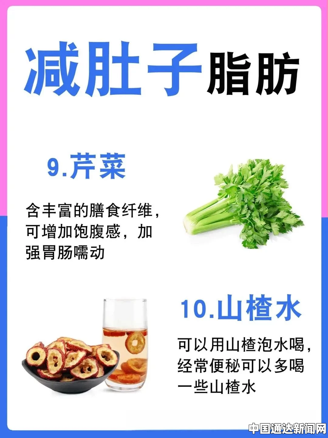 瘦肚子食物第一名
