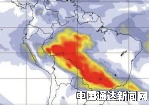 巴西一化学工厂发生大火浓烟翻滚 消防员紧急灭火
