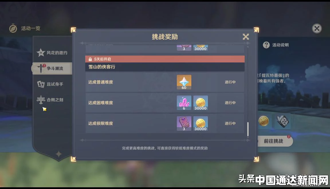原神争斗潮流攻略详解，轻松应对挑战，掌握胜利秘诀